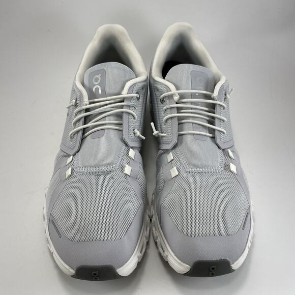 On Cloud 6 Running Shoes Mens Size 9.5 Glacier/White Athletic Sneakers Slip On - Picture 9 of 9